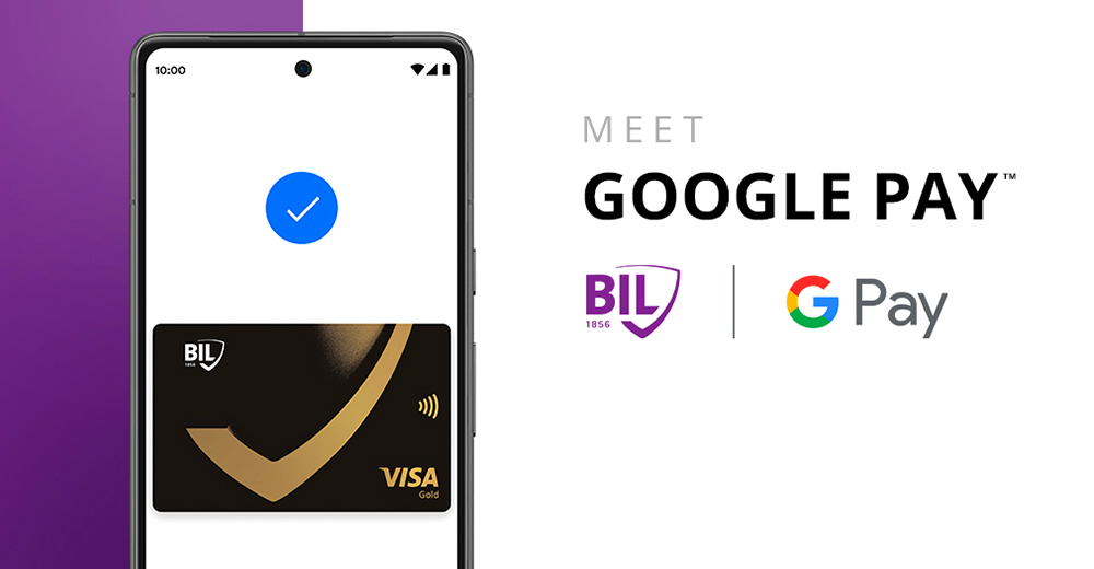 Google Pay - Enjoy simple, helpful, and secure contactless payments -  Banque Internationale à Luxembourg